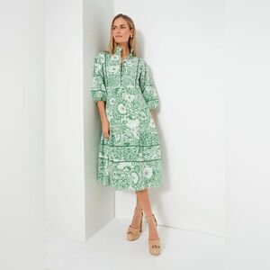 TUCKERNUCK GREEN MIDI DRESS
